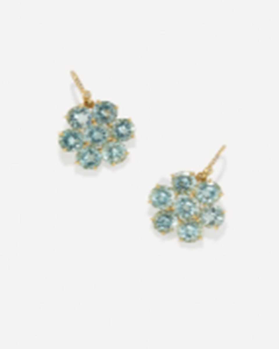 Classic Floret 18k YG Earrin